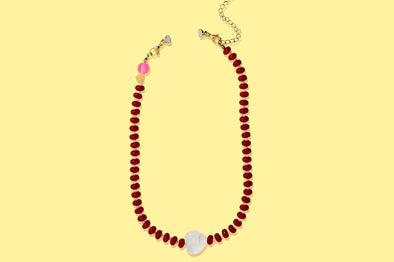 Amore Full Heart Necklace - Min. 2 (N-53)