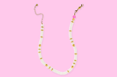 Allison Pearl Necklace - Min. 2 (N-38)