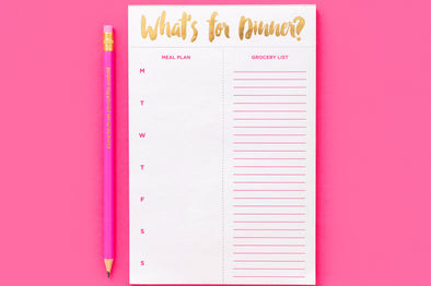 Meal Planning Notepad (NP-01)