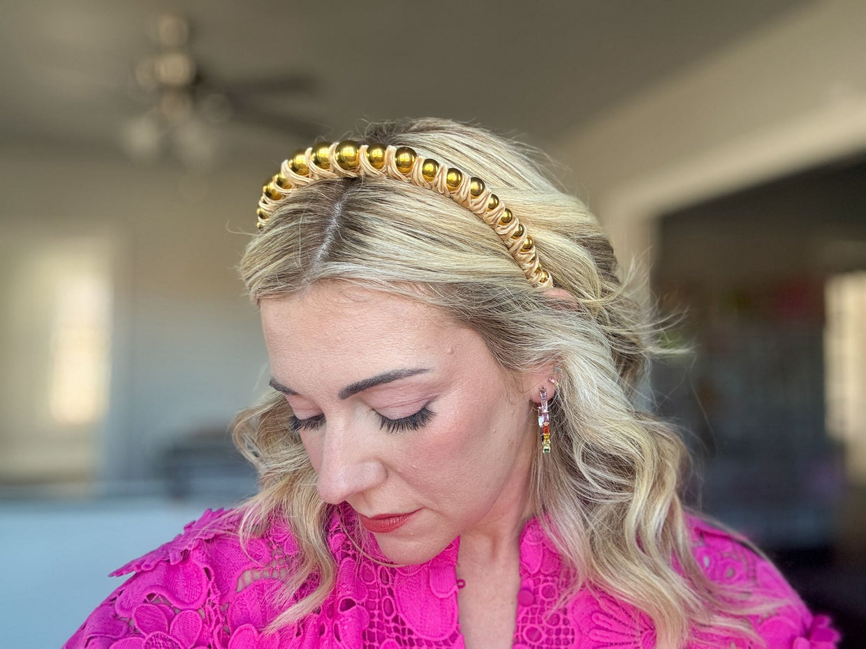 Emerson Gold Headband - Min. 2 (HB-44)