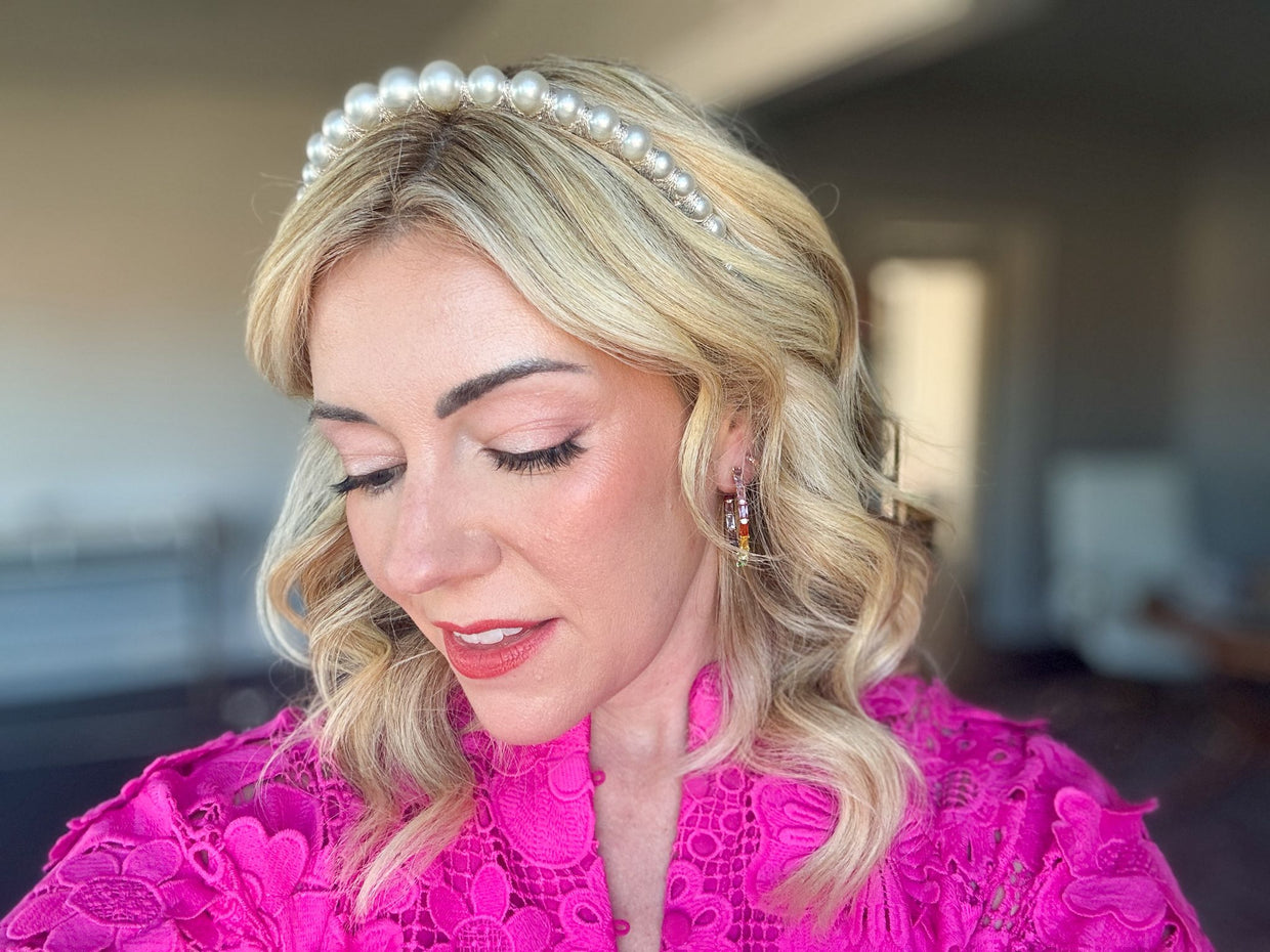 Emerson Pearl Headband  - Min. 2 (HB-46)