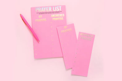Prayer List Notepad (NP-12)