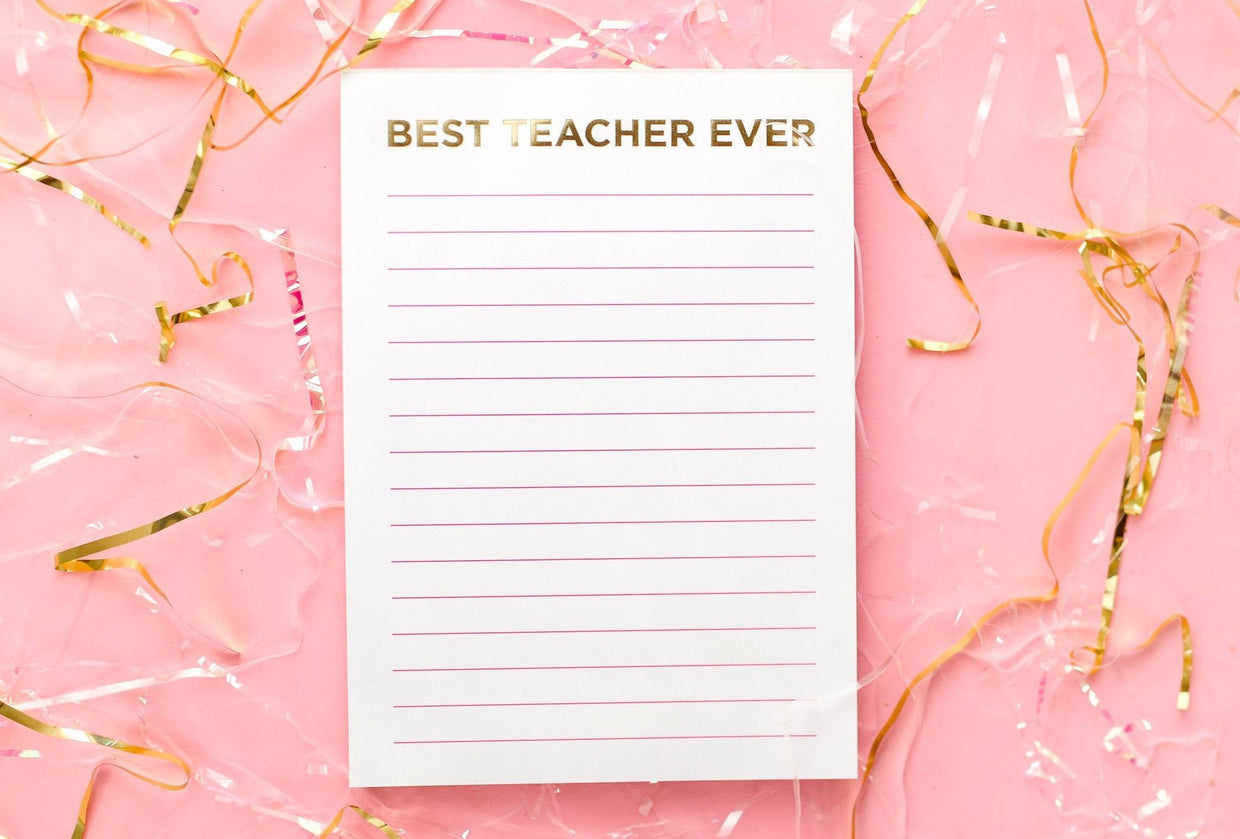 Best Teacher Ever Notepad (NP-03)