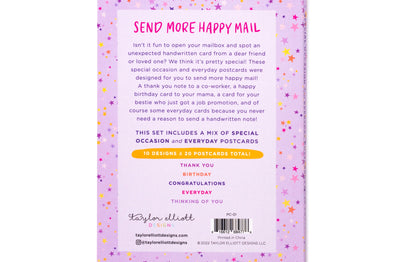 Happy Mail Postcard Book (PC-01)