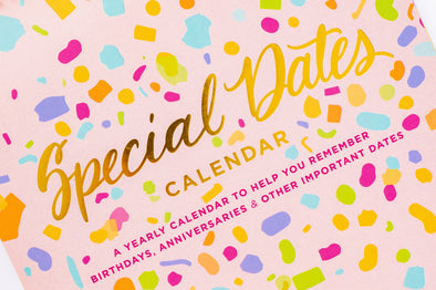 Special Dates Calendar (C-01)
