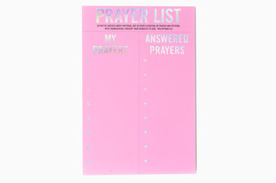 Prayer List Notepad (NP-12)